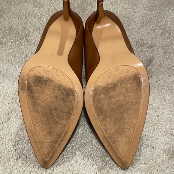 Cognac Brown Pumps - Picture 5 of 5